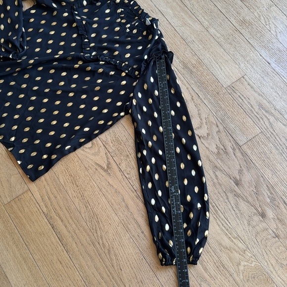 Long sleeve blouse with frill trim - Picture 8 of 11